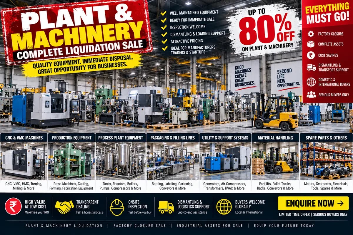 Plant and machinery on CARTXIO